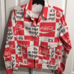 Coca Cola jacket Sz S
